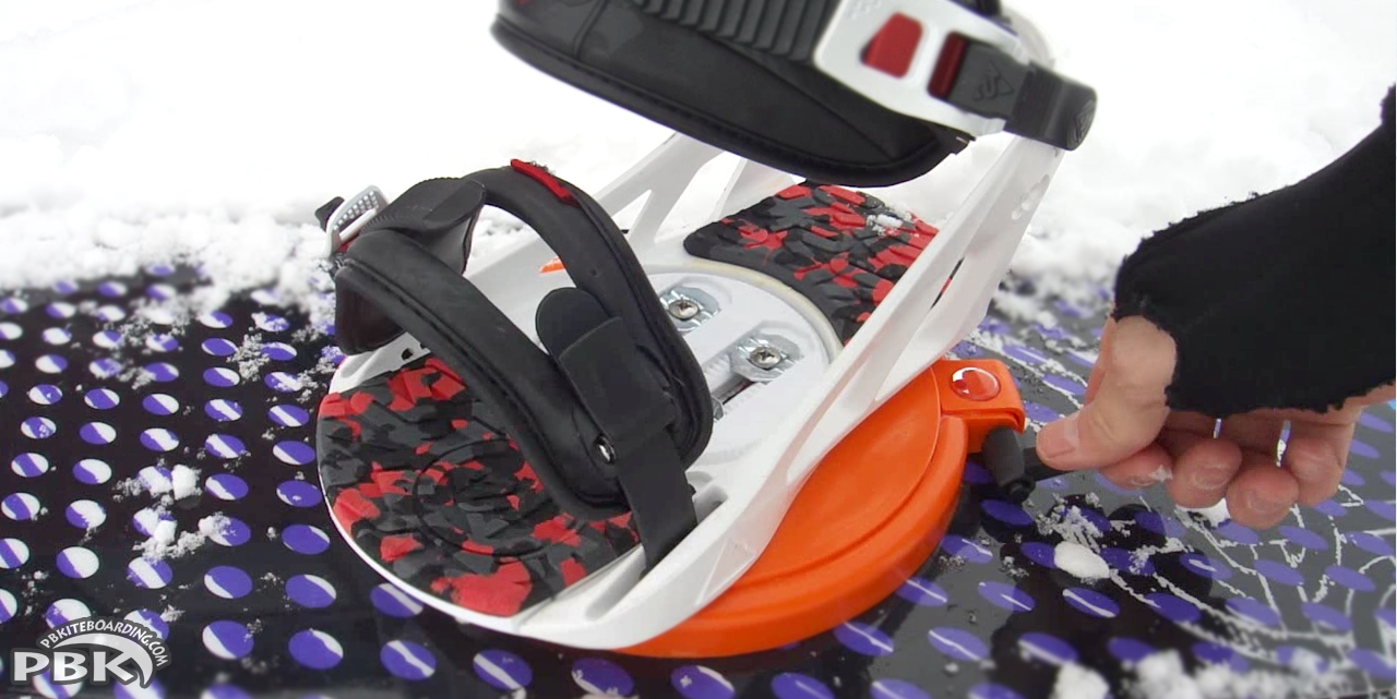 Swivel Snowboard Binding Pivot Snowkiting Snow Kiteboarding Bindings